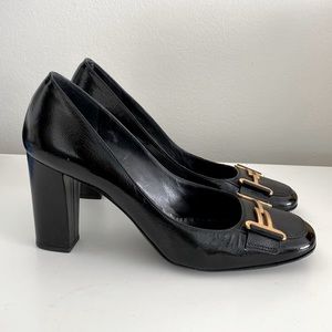 Vintage Salvatore Ferragamo Black Heels